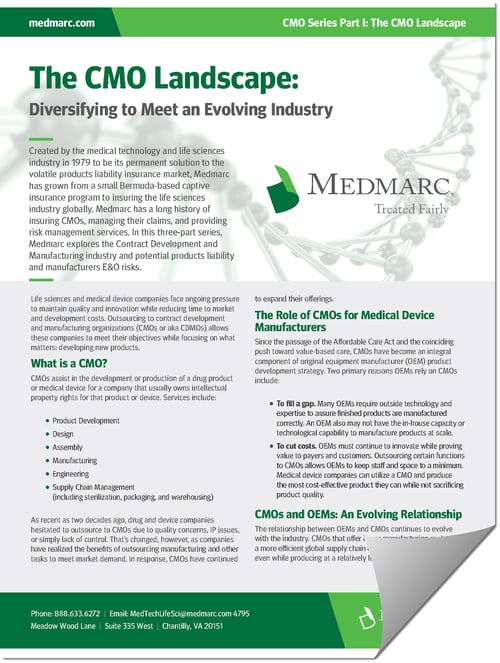 The CMO Landscape Diversifying to Meet an Evolving Industry