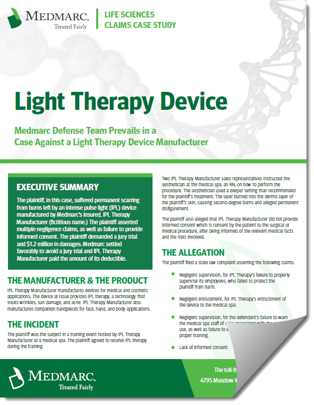 CCSI-Light Therapy Device Page